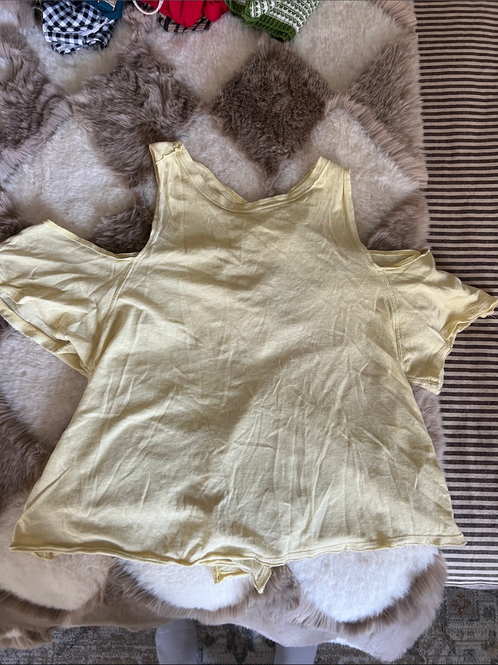 Free people open back top